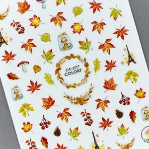 Осенние наклейки