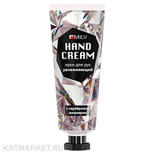 Milv 70мл Роскошь Крем для рук увлажняющий с шиммером Silver (18871) 31531617