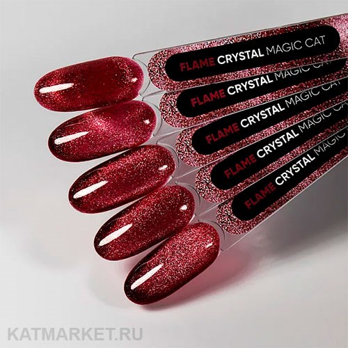 PN 8мл Crystal Flame Кошачий глаз Magic Cat 10974040