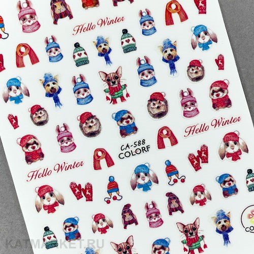 Наклейки PopFinger серия CA 588 61201588