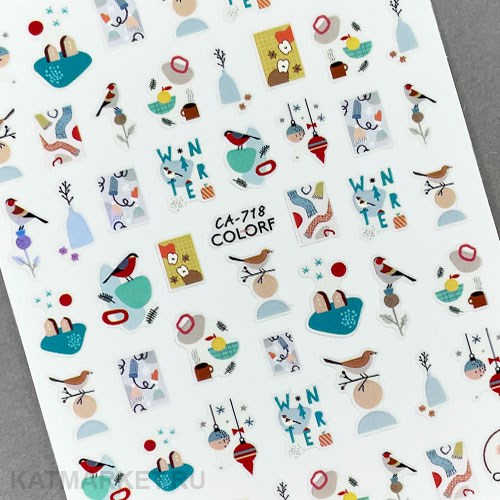 Наклейки PopFinger серия CA 718 61201718