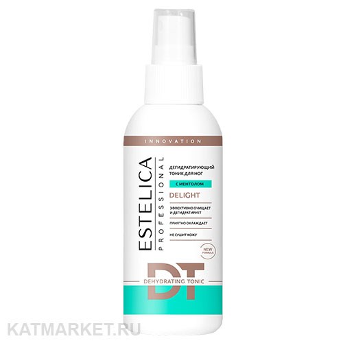 Estelica 150мл Дегидратирующий и очищающий тоник для ног Delight, с Ментолом, спрей 32906102