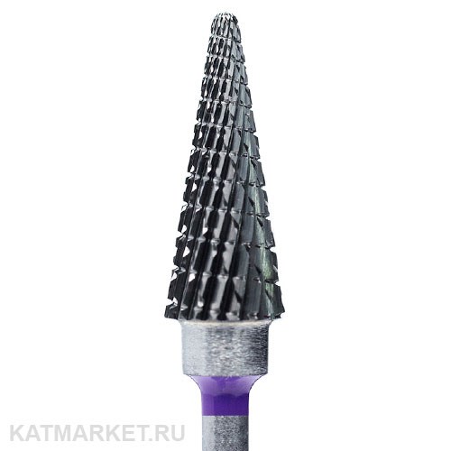 Кристалл Твердосплавная фреза 23160 конус фиолетовый 70523160