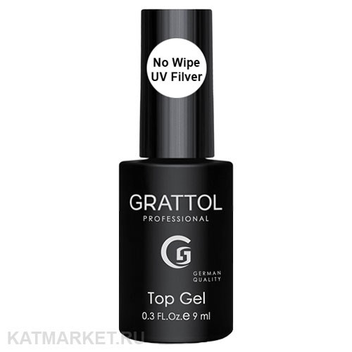 Grattol 9мл Топ с UV фильтром без липкого слоя 10619011