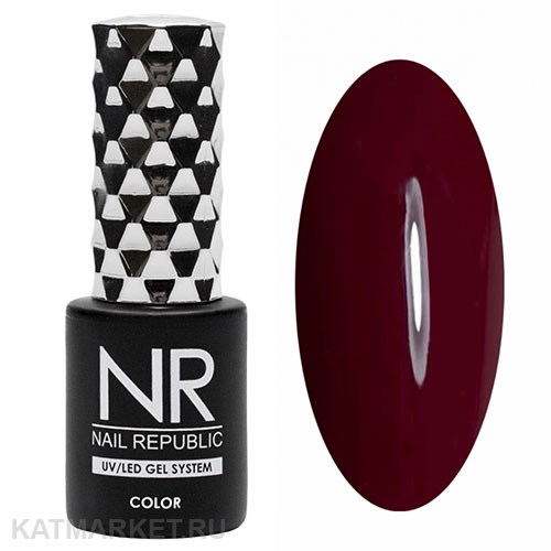NR 10мл Гель-лак 166 Пурпурно-фиолетовый 11708166