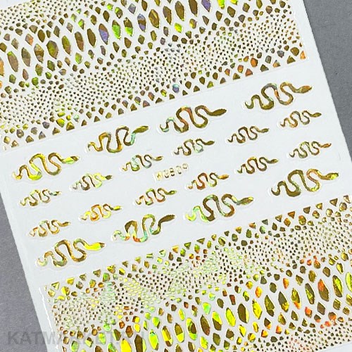 Фольгированные Наклейки PopFinger серия WG 809 золото 61212041