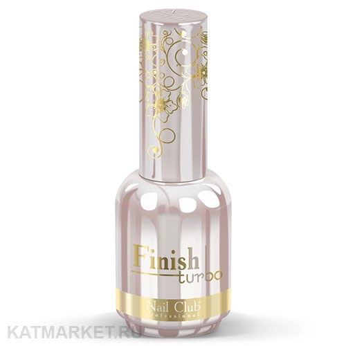 Nail Club 18мл Finish Turbo Каучуковый топ без липкого слоя 12202051