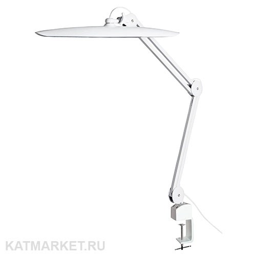 Настольная бестеневая лампа 9501LED белая 22109101