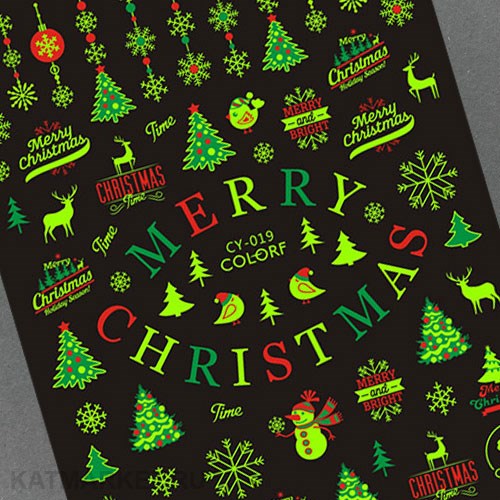 Наклейки PopFinger серия CY 19 светящиеся в темноте 61219019