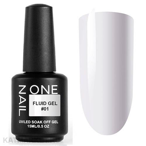 OneNail 15мл 01 Fluid Gel 13307101