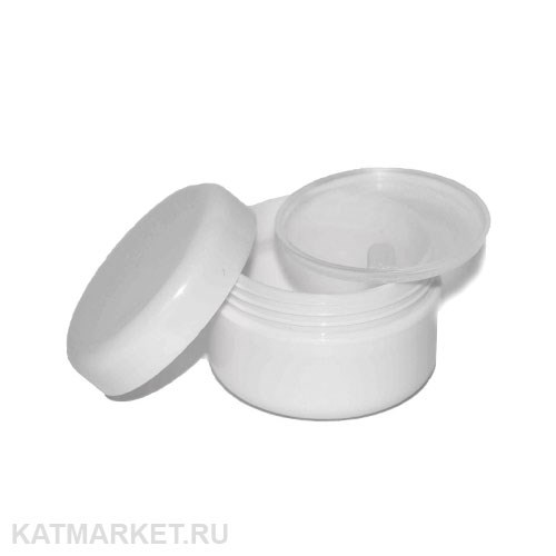Баночка для геля белая 10г 60817111