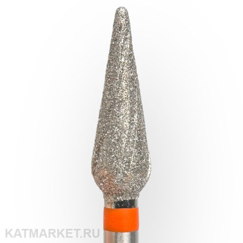 КМИЗ Алмазная фреза 118657 капля Батон красный 856.104.260.120.040 70124140