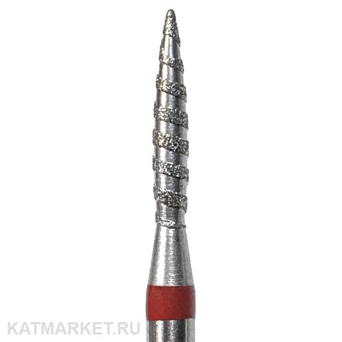 Владмива Фреза алмазная, торнадо 1,8мм, красная 806.104.243.514.018Т 70620118