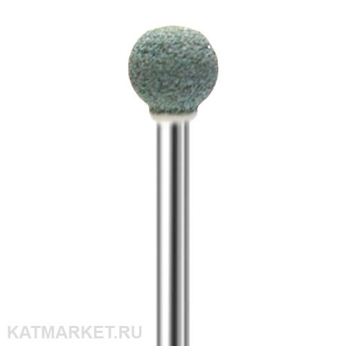 Корундовая фреза зеленая, шар 70003001