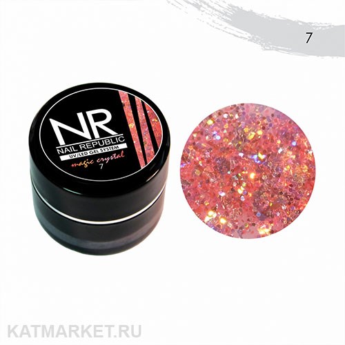NR 7г Magic Crystal 07 Гель-краска с блестками 11745007