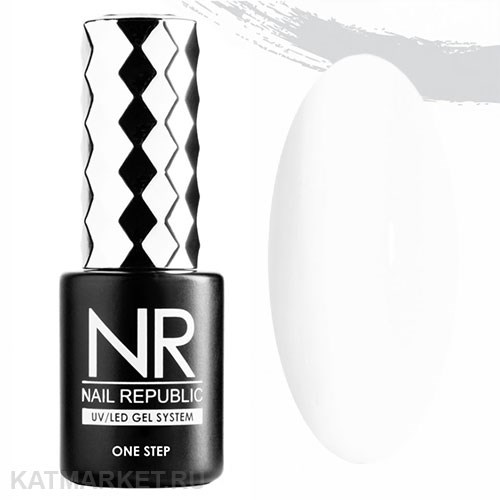 NR 10мл One Step 02 Однофазный гель-лак Белый 11746002