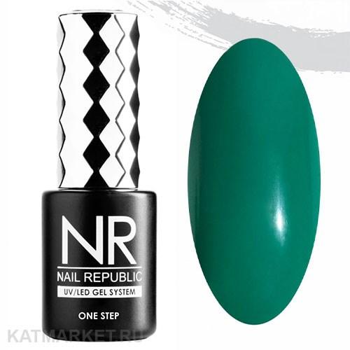 NR 10мл One Step 07 Однофазный гель-лак Зеленый 11746007