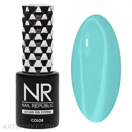 NR 10мл Гель-лак 312 Лазурно-голубой 11708312
