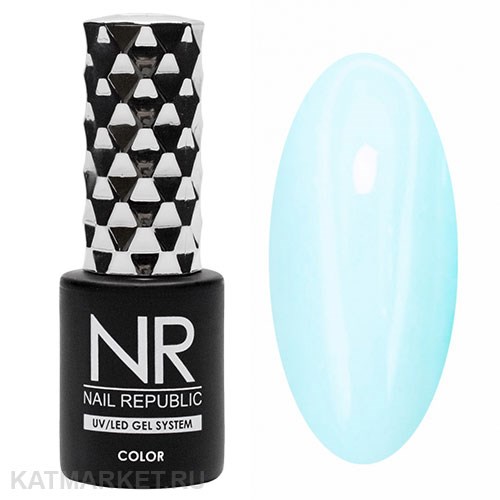 NR 10мл Гель-лак 337 Светлый бирюзовый 11708337