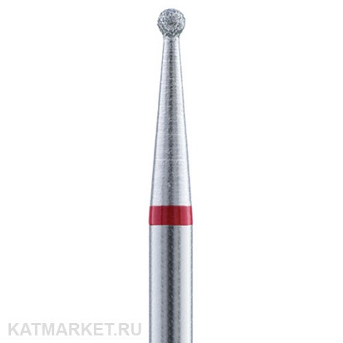 Владмива Фреза алмазная, шар 1,4 мм, красный 806.104.001.514.014 70608114