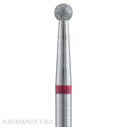 Владмива Фреза алмазная, шар 2,5 мм, красный 806.104.001.514.025 70608125