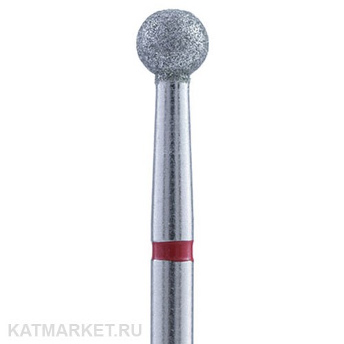 Владмива Фреза алмазная, шар 4 мм, красный 806.104.001.514.040 70608140