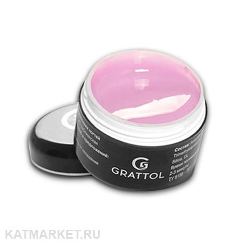 Grattol 15мл Light Pink Камуфляж Гель 10621071