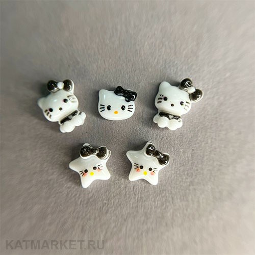ZooNail Фигурки объёмные Хэллоу Китти 5шт (1868) 61604868