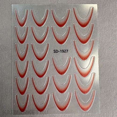 ZooNail Наклейки Френч красный (1927) 61601927