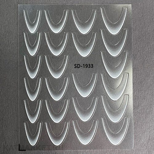 ZooNail Наклейки Френч белый (1933) 61601933