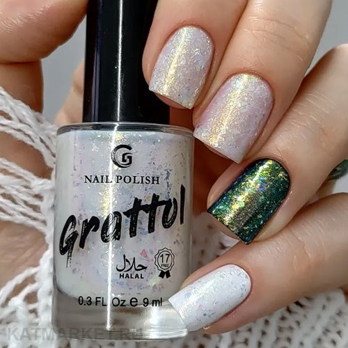 Grattol 9мл GTMS02 Banana Smoothie Серия Milk Shake Лак для ногтей 10636432