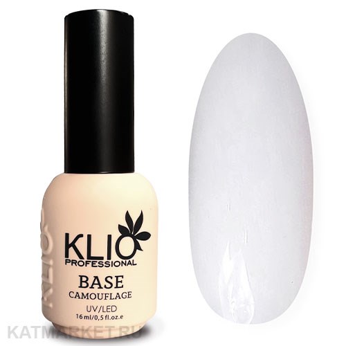 Klio 16мл Natural White Камуфлирующая База Белая 11606001