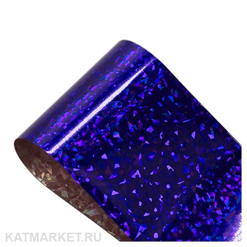 Фольга 50см Звездное Небо, индиго 61506006