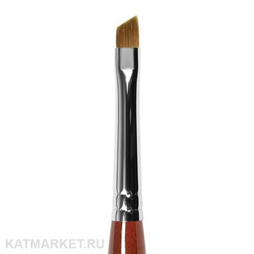 Roubloff GK63R Кисть наклонная для геля из волоса колонка #7 61104027