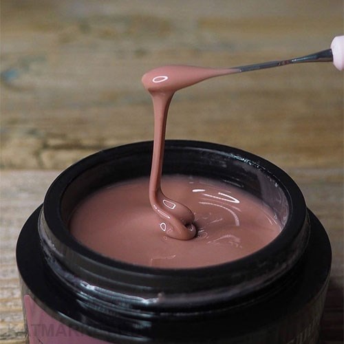 Опция 50мл 02 Тёмно-розовый (холодный) Камуфлирующий самовыравнивающийся гель 12005022