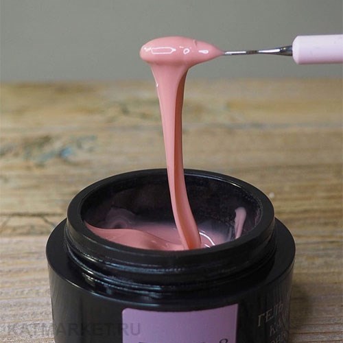 Опция 50мл 03 Светло-розовый (холодный) Камуфлирующий самовыравнивающийся гель 12005032