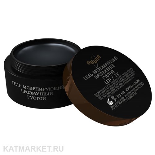 Опция 50мл Прозрачный моделирующий гель густой 12006002
