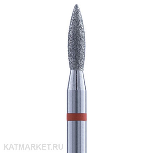 Владмива Фреза алмазная, пламя 2,1 мм, красное 806.104.243.514.021 70601121