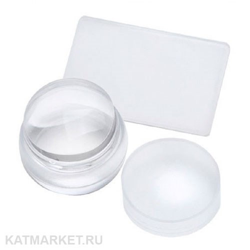 Штамп для стемпинга 3,5см прозрачный 60503002