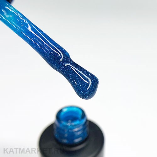 Grattol 9мл Bright Neon 08 Синий Светоотражающий гель-лак 10613008