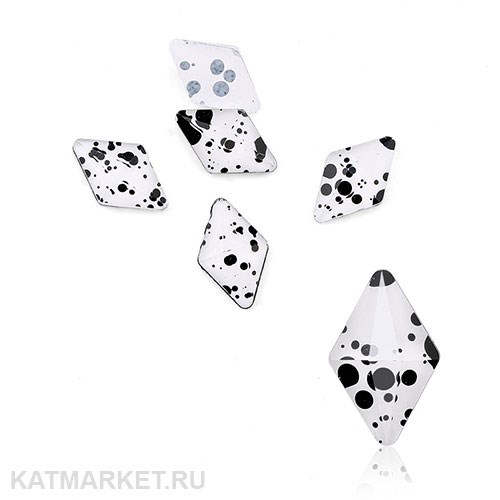 Divinail Стразы скорлупка 02 пакет 20шт 61301002