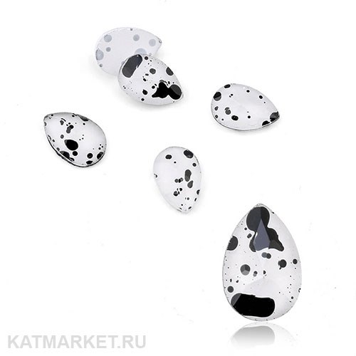 Divinail Стразы скорлупка 03 пакет 20шт 61301003