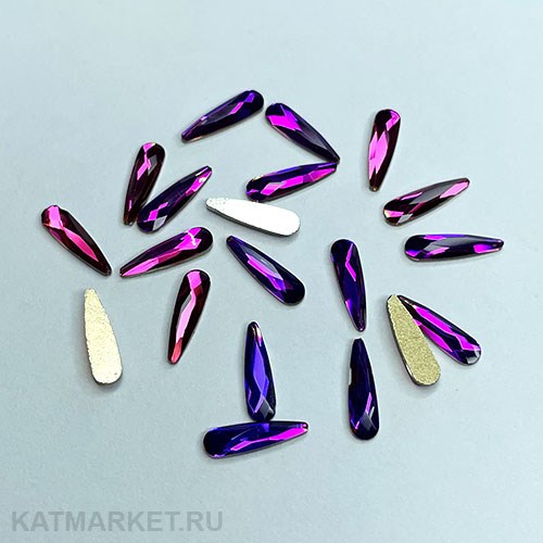 Капля цветная узкая 03 20шт 61303203