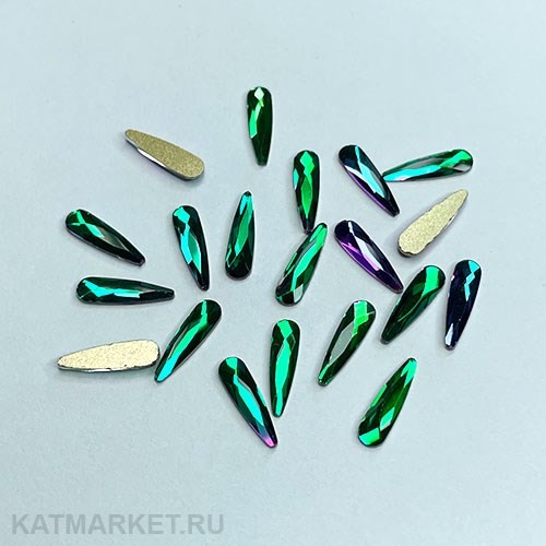 Капля цветная узкая 07 20шт 61303207