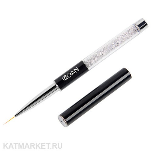 BQAN Кисть со стразами черная 11мм 61103002