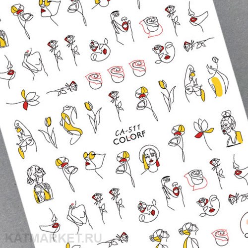 Наклейки PopFinger серия CA 511 61201511