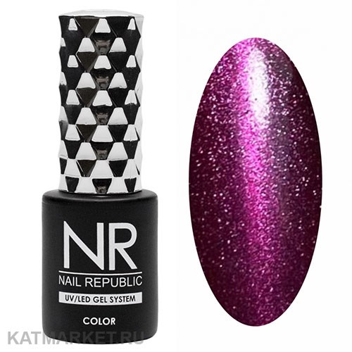 NR 10мл Cat 62 Кошачий Глаз 5D Малиновый 11719062