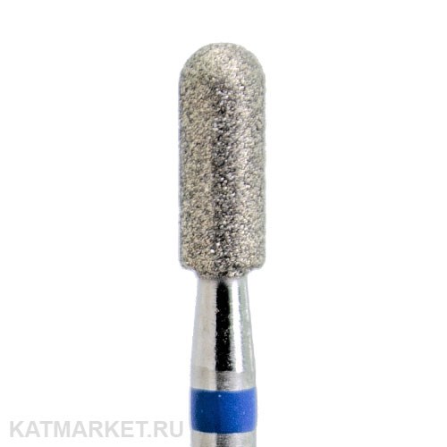 КМИЗ Алмазная фреза 117957 цилиндр скругленный 3,1мм синий 866.104.141.080.031 70119231