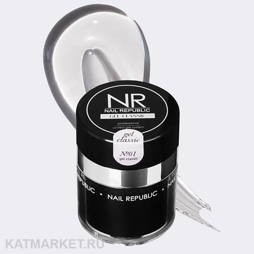 NR 30г 01 Гель классический для моделирования с помпой 11739801