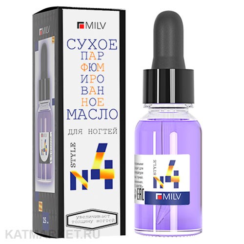 Milv 15мл Fleur Narcotique Ex Nihilo 04 Сухое парфюмированное масло для ногтей (20089) 31522334